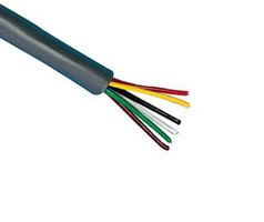 ALPHA WIRE 1896/10C SL005 Multiconductor Cable, Control, Unshielded, 10 Conductor, 20 AWG, 0.56 mm², 100 ft, 30.5 m
