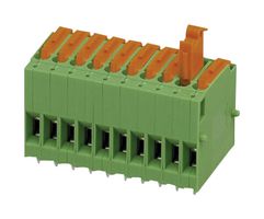 PHOENIX CONTACT 1780015 Bloque de Terminal de Cable-A-Tarjeta, 5.08 mm, 1 Posiciones, 24 AWG, 12 AWG, 2.5 mm², Tornillo