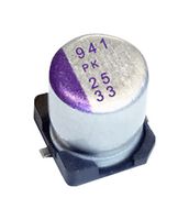 PANASONIC 35SVPF120M Cap Electrolítico Aluminio Polímero, 120 µF, 35 V, Lata Radial - SMD, 0.018 ohm