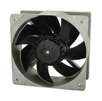 ORION FANS OA205AN-11-1TB1856 Ventilador axial de CA, 115V, Cuadrado, 205 mm, 72 mm, Rodamiento de bolas, 590 CFM