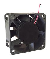 ORION FANS OD6038-24HHBXC10A DC Axial Fan, 24 V, Square, 60 mm, 38 mm, Ball Bearing, 86 CFM