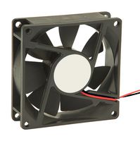 ORION FANS OD8025-24HSS Ventilador axial de CD, 24 V, Cuadrado, 80 mm, 25 mm, Rodamiento de Manga, 40 CFM