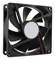 ORION FANS OD9225-24HBIP68 DC Axial Fan, 24 V, Square, 92 mm, 25 mm, Ball Bearing, 50 CFM