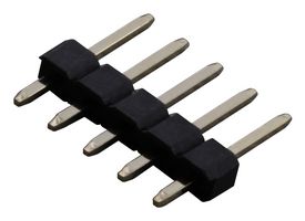 AMPHENOL COMMUNICATIONS SOLUTIONS G800W303018EU Cabezal de Pin, Tarjeta-a-Tarjeta, 2.54 mm, 1 Líneas, 5 Contactos, Recto Agujero Pasante