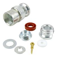 FAIRVIEW MICROWAVE M39012/16-0101 Conector Coaxial / RF, BNC Coaxial, Macho Recto, Abrazadera, 50 ohm, RG58, RG142