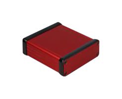 HAMMOND 1455J801RD Alojamiento Metálico, Multipurpose, Aluminio extruido, 80 mm, 78 mm, 27 mm