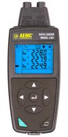 AEMC INSTRUMENTS 2153.54 Registrador de Datos, Voltaje de CA & CD, 1 Canal, Servidor USB, Wi-Fi y web, LCD