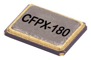IQD FREQUENCY PRODUCTS LFXTAL055951 Cristal, 16 MHz, SMD, 3.4mm x 2.7mm, 30 ppm, 18 pF, 20 ppm, CFPX-180 Series