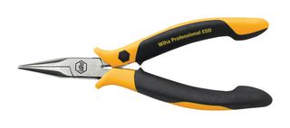 WIHA 32742 Plier, Snipe Nose, 120 mm Overall Length