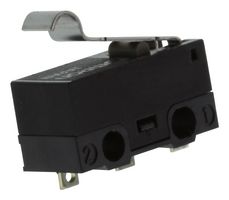 ARATAS D2F-L3-D Interruptor Microswitch, Ultra Subminiature, Palanca con Roldana Simulada, SPDT, Soldable, 3 A