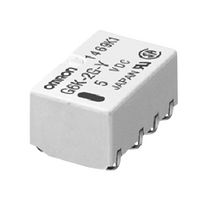 OMRON ELECTRONIC COMPONENTS G6K-2G-TR DC12 Signal Relay, 12 VDC, DPDT, 1 A, G6K Series, Surface Mount, Non Latching