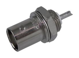 TE CONNECTIVITY - AMP 227754-1 RF / Coaxial Connector, BNC Coaxial, Straight Bulkhead Jack, Solder, 50 ohm, Phosphor Bronze
