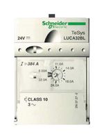 SCHNEIDER ELECTRIC LUCA1XBL Arrancador Directo en Línea, Trifásico, 1.4 A, 400 a 440VCA, 250 W, Bobina de 24 VDC, IP20, TeSys U