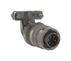 AMPHENOL INDUSTRIAL PT08E-8-3P(SR) Circular Connector, PT Series, MIL-DTL-26482 Series I, Right Angle Plug, 3 Contacts, Solder Pin