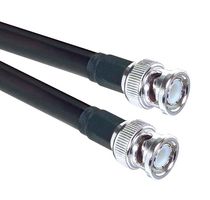L-COM CC213B-75 RF / Coaxial Cable Assembly, 75 ft, 22.86 m, RG213B/U, BNC Plug, BNC Plug, 50 ohm