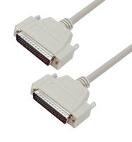 L-COM CHD78MM-10 Cable de Computadora, HD-78 Macho, HD-78 Macho, 10 ft, 3.05 m, Gris claro, CHD78MM Series