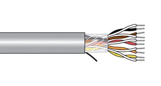 ALPHA WIRE M13146 SL005 Multipair Cable, Shielded, 6 Pair, 20 AWG, 0.56 mm², 100 ft, 30 m