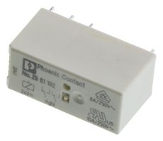 PHOENIX CONTACT 2961192 Relevador de Potencia, DPDT, 24 VDC, 8 A, Serie REL-MR, Agujero Pasante, Sin Enclavamiento