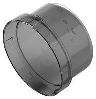 TE CONNECTIVITY 2359615-1 LED Lens, Smoke Grey, Dome, PC (Polycarbonate)