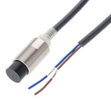 OMRON INDUSTRIAL AUTOMATION E2E-X10MY2-US Sensor Proximidad Inductivo, 10mm, 2-Hilos, NC, Latón, Cable, M18 Cilíndrico, 24 a 240V, IP67