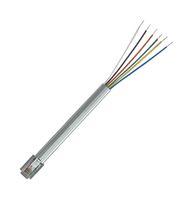 L-COM PCM1010 Cable de Alimentación, 18AWG, NEMA 5-15P a Extremo Libre, 2.01 m, 10 A, 125 V, Negro