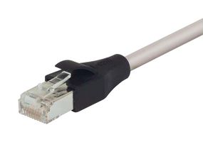 L-COM TRD695SZ-3 Cable Ethernet, Cat6, RJ45 Macho a RJ45 Macho, Gris claro, 914.4 mm, 3 ft
