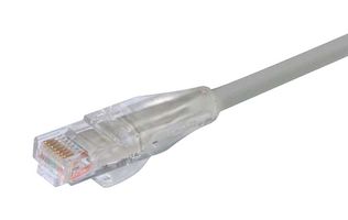 L-COM TRD815GRY-10 Cable Ethernet, Cat 5e, RJ45 Macho a RJ45 Macho, UTP (par trenzado sin blindaje), Gris, 3.05 m