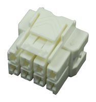 AMP - TE CONNECTIVITY 1-1971776-4 Carcasa de Conector, Dos Filas, Serie Power Triple Lock, Macho, 8 Posiciones, 6 mm