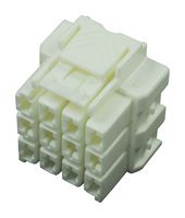 AMP - TE CONNECTIVITY 1-1971876-4 Carcasa de Conector, Tres Filas, Serie Power Triple Lock, Macho, 12 Posiciones, 6 mm