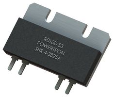 VPG FOIL RESISTORS SHR 4-3825 0R005 A 1% M Through Hole Resistor, 5 mohm, SHR 4-3825 Series, 50 W, ± 1%, SIP, 500 V