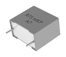 KEMET R75UR32204040J Power Film Capacitor, Metallized PP, Radial Box - 2 Pin, 0.22 µF, ± 5%, High Frequency