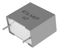 KEMET R76MR3470SE30K Power Film Capacitor, Double Metallized PP, Radial Box - 2 Pin, 0.47 µF, ± 10%, High Frequency