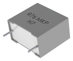 KEMET R76QD0220SE00J Capacitor de Película de Potencia, Double Metallized PP, Caja Radial - 2 Pines, 220 pF, ± 5%