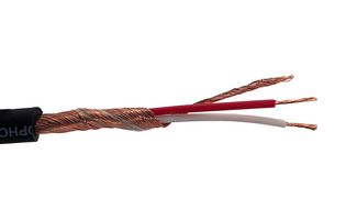 IO AUDIO TECHNOLOGIES IO-A12416-500SP Multiconductor Cable, Shielded, 2 Conductor, 24 AWG, 500 ft, 152.4 m
