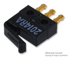 OMRON ELECTRONIC COMPONENTS D2MQ-1L Microswitch, Ultra Subminiature, Leaf Lever, SPDT, Through Hole, 500 mA, 30 V