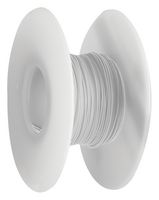 JONARD TOOLS R28W-0100 Cable, Alambre para Enrollar, PVDF (Fluoruro de Polivinildieno), Blanco, 28 AWG, 100 ft