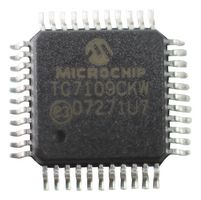 MICROCHIP TC7109CKW Convertidor Analógico a Digital, Doble, Pendiente Doble, 12 bit, 1 Canales, Diferencial