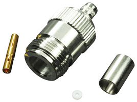 AMPHENOL RF 172148 Conector Coaxial / RF, N Type, Jack Recto, Crimpado, 50 ohm, RG8X, Belden 7808A, LMR-240