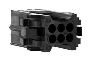 AMP - TE CONNECTIVITY 207153-1 Connector Housing, Metrimate Series, Receptacle, 6 Positions, 5 mm