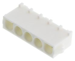 AMP - TE CONNECTIVITY 640901-1 Rectangular Power Connector, 5 Contacts, Universal MATE-N-LOK Series, PCB Mount, Through Hole