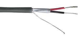 CAROL CABLE/GENERAL CABLE C0720A.41.10 Multipair Cable, Shielded, 1 Pair, 22 AWG, 1000 ft, 304.8 m