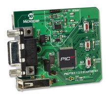MICROCHIP DM320100 Tarjeta de Desarrollo, PIC32MX570 INTERFAZ CAN/USB, USB Tipo-A a B-mini, CPU 50MHz, Depurador