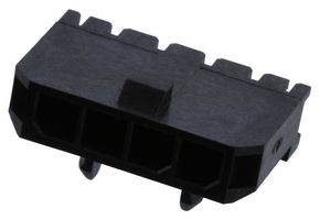 AMPHENOL COMMUNICATIONS SOLUTIONS G88MPB04002C1EU Rectangular Power Connector, R/A, 4 Contacts, Micro Power G88MP Series, PCB Mount, Through Hole