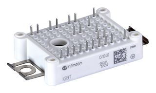 INFINEON FP10R12W1T4PBPSA1 IGBT Module, PIM Three Phase Input Rectifier, 10 A, 1.85 V, 150 °C, Module