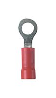 PANDUIT EV18-6RB-Q Terminal de Anillo, M3.5, #6, 18 AWG, 1 mm², StrongHold Series, Rojo