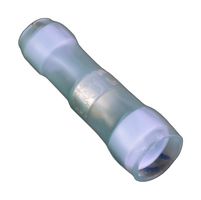 GLENAIR M81824/1-2 Butt Splice, Blue, M81824/1 Series, 20 AWG, 16 AWG, Thermoplastic