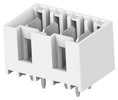 ERNI - TE CONNECTIVITY 9-2390874-4 Conector Rectangular de Potencia, 4 Contactos, RAST 5 Series, Montaje en PCB