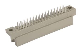 HARTING 09271326903 Conector DIN 41612, Type 2Q Series, 32 Contactos, Macho, 2.54 mm, 2 Hileras, a + b