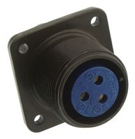 AMPHENOL INDUSTRIAL 97-3102A-16-10S Conector Circular, Serie 97, MIL-DTL-5015, Módulo de Montaje en Caja, 3 Contactos
