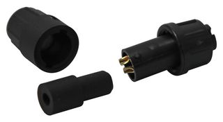 SWITCHCRAFT/CONXALL 16282-2SG-311 Circular Connector, Sealed Circular Connector, Micro-Con-X Series, Cable Mount Receptacle